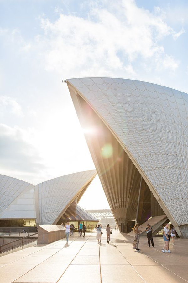 kết cấu của nhà hát opera sydney