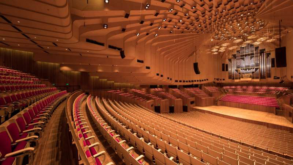 bên trong nhà hát opera sydney