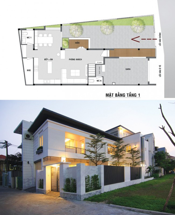 Đất Méo và cách xây dựng nhà trên đất méo 