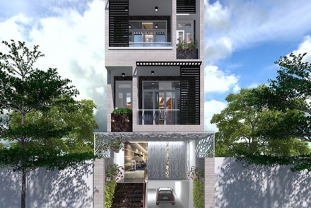 Nhà Phố Có Tầng Hầm 